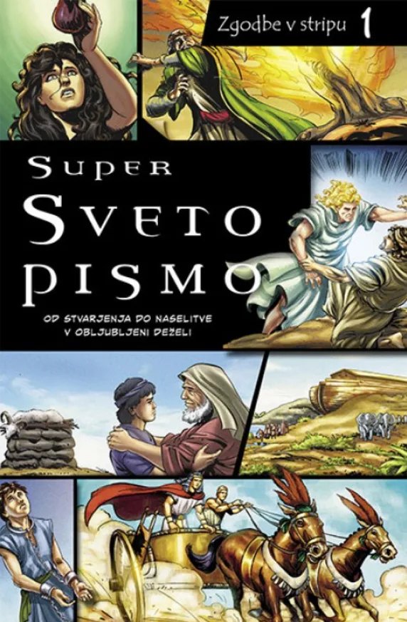 Super Sveto pismo - komplet knjig 1, 2, 3