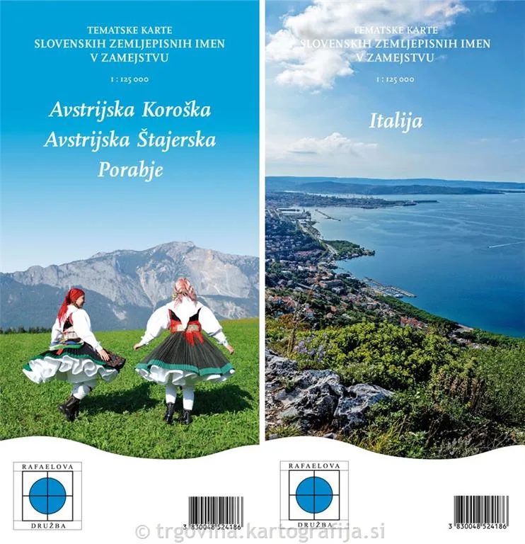 Tematske karte slovenskih zemljepisnih imen v zamejstvu