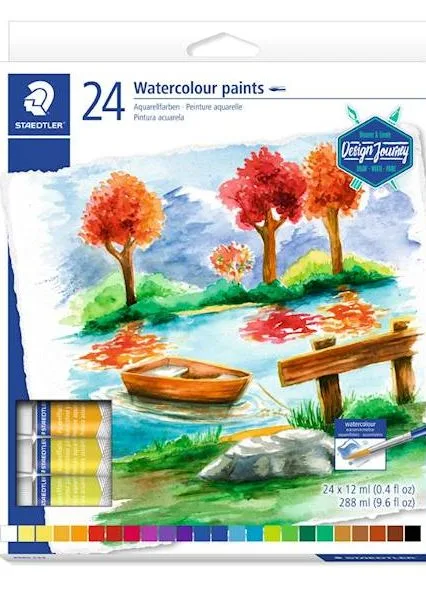 Tempera barve, Akvarel Design Journey 24/1