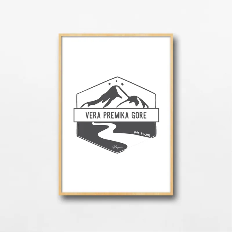 Vera premika gore- lesen (Blagor)