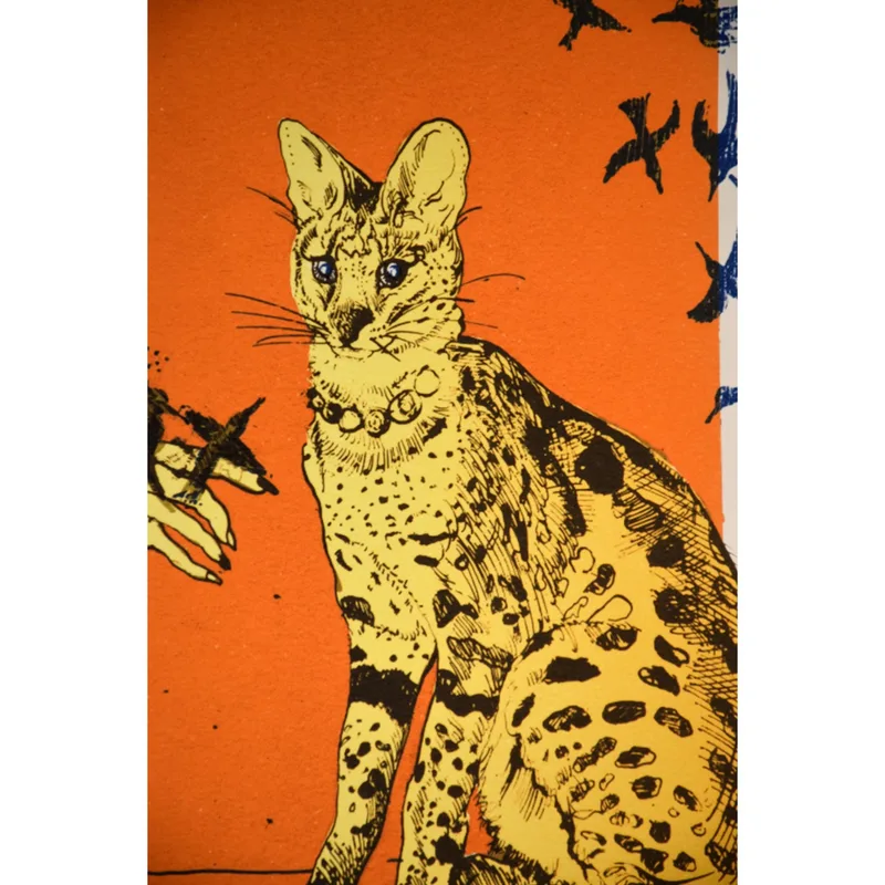 Zajtrk, original grafike (Biljana Unkovska)