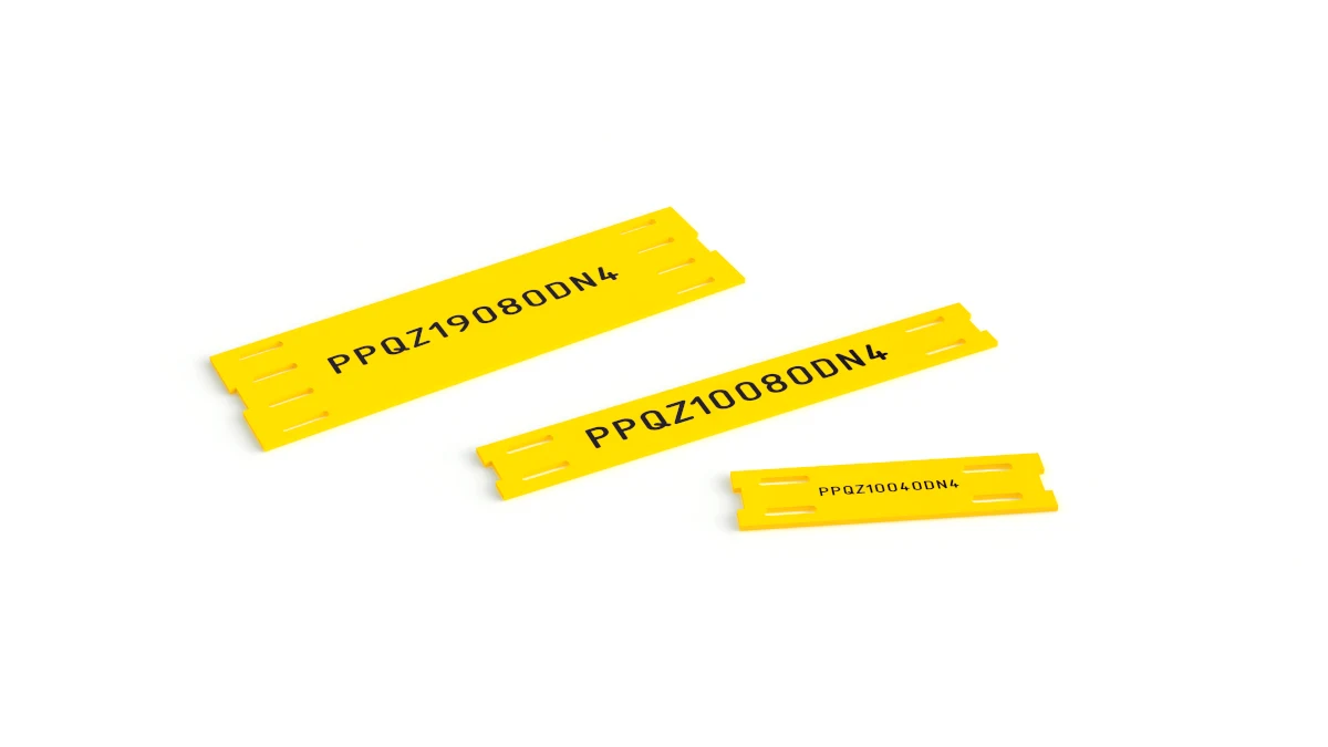 Partex PPQ oznake različnih velikosti