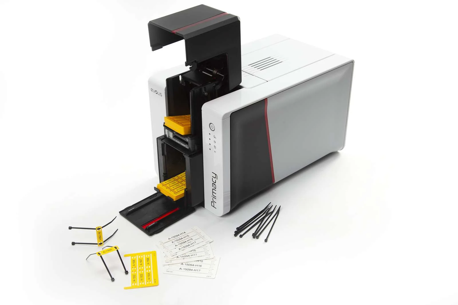 Evolis Primacy tiskalnik odprt