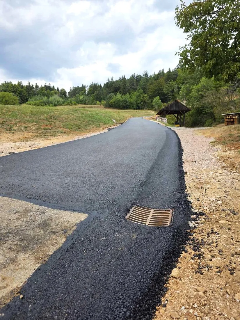 Urejamo tudi dostop do igrišča v Veliki Stari vasi