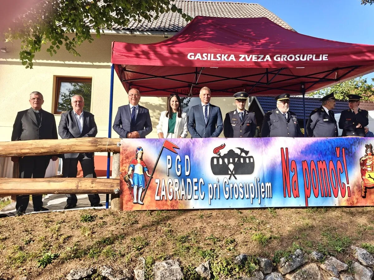 PGD Zagradec pri Grosupljem praznuje 80 let