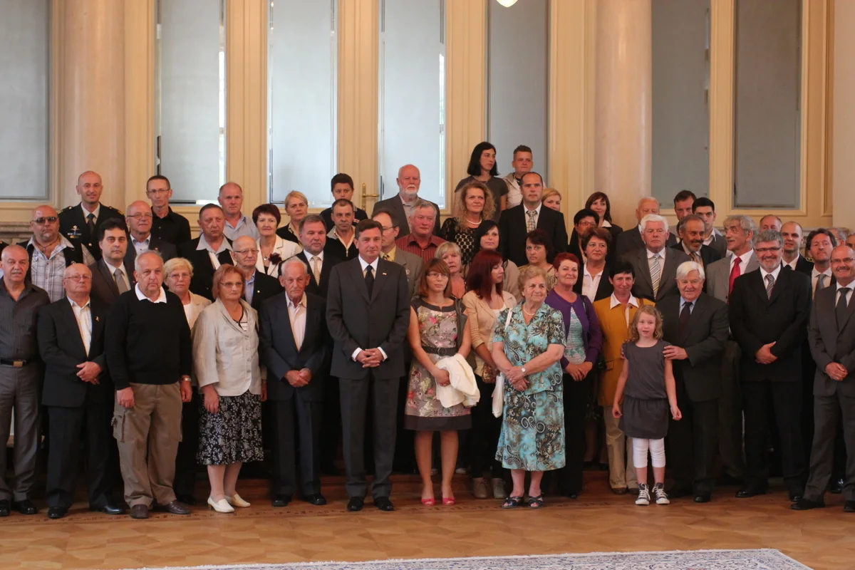 Svečani sprejem z Ernestom Petričem