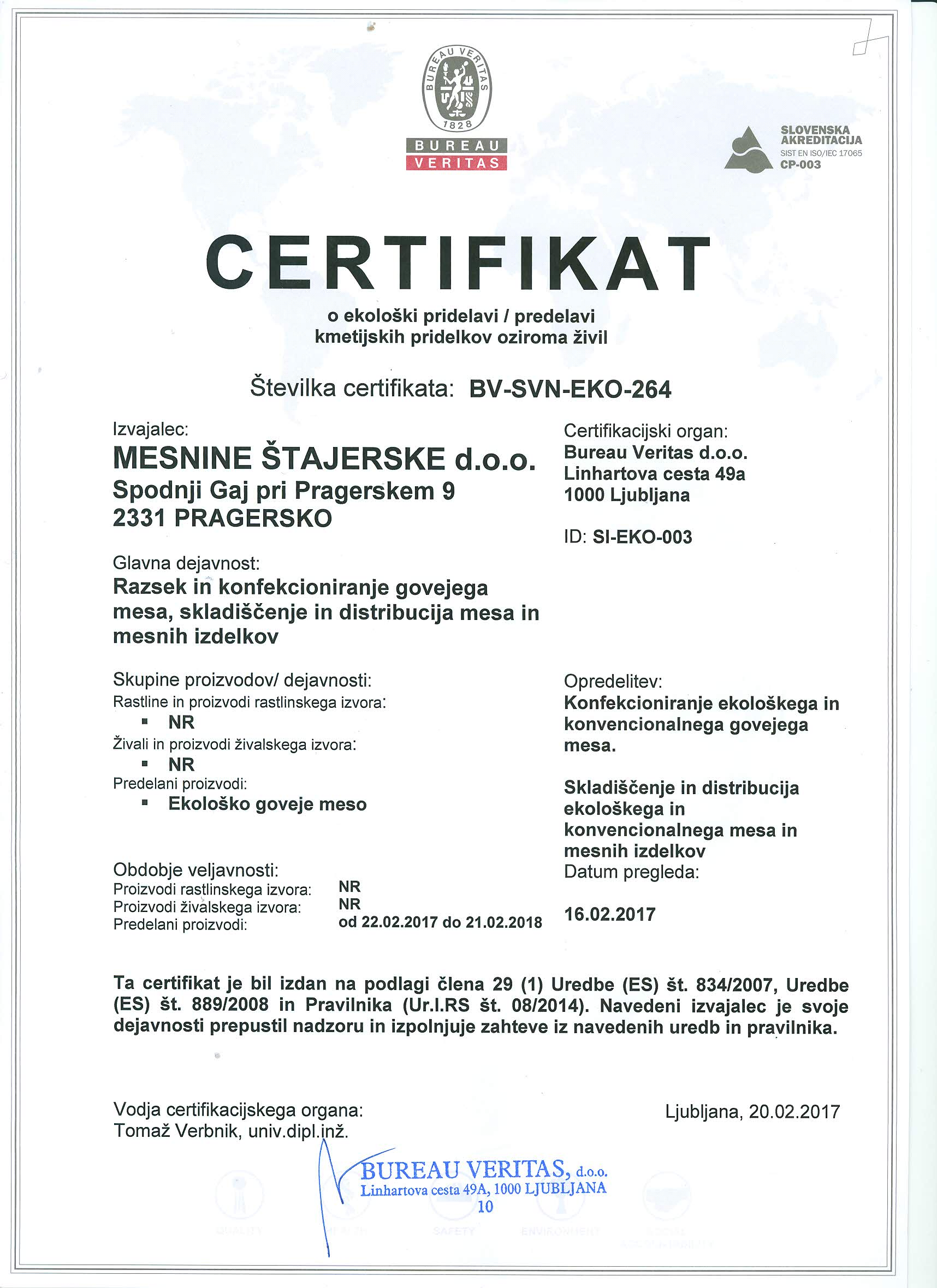 Certifikat 10