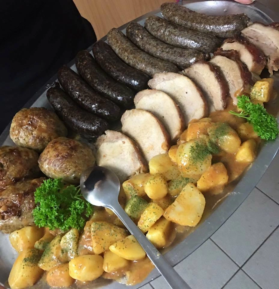 Krvavice, pečenice in pečenka