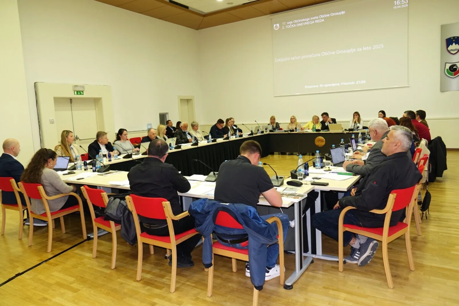17. redna seja Občinskega sveta Občine Grosuplje (15. 4. 2026)