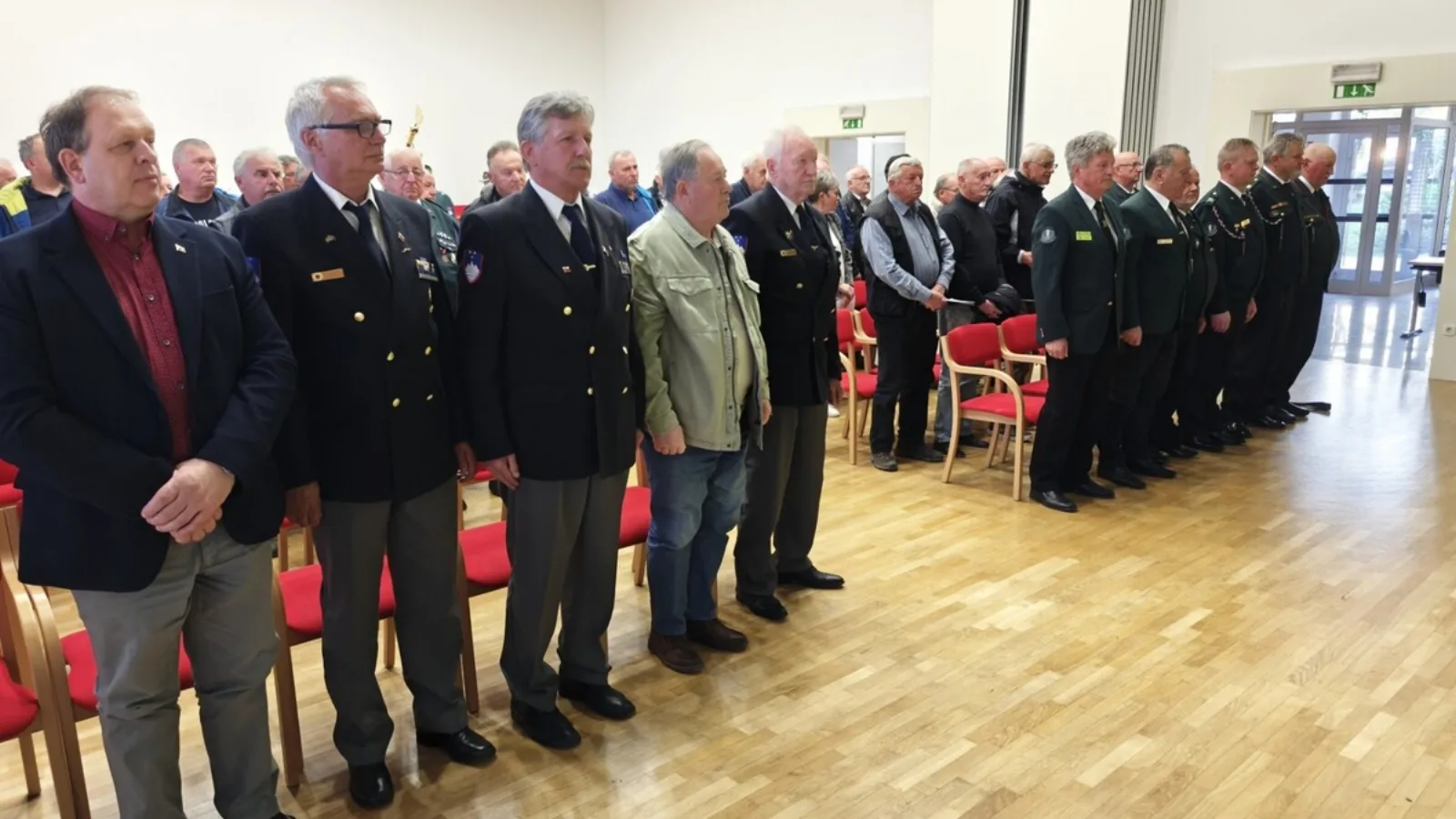 Na rednem letnem zboru so se zbrali člani Območnega združenja veteranov vojne za Slovenijo Grosuplje