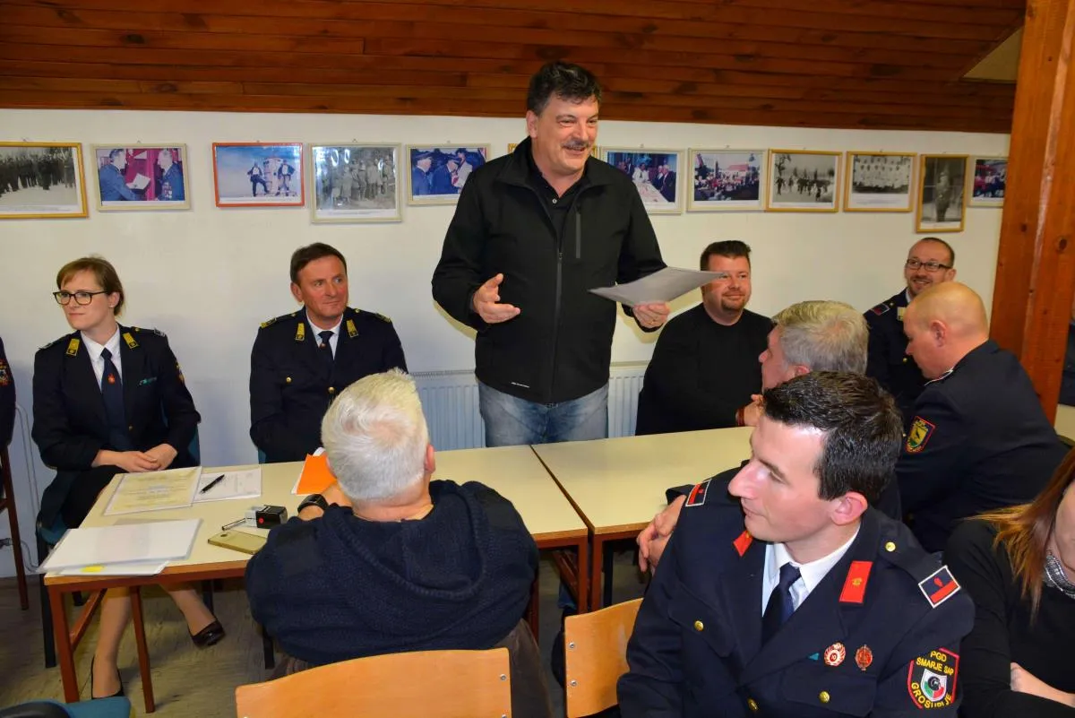 137. redni letni občni zbor Prostovoljnega gasilskega društva Šmarje - Sap
