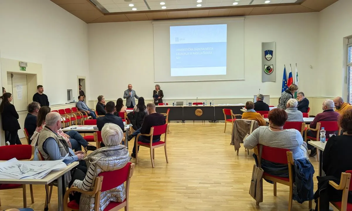 2. zaključna delavnica o analizi stanja in viziji prostorskega razvoja mesta Grosuplje in Šmarja - Sapa - urbanistična zasnova