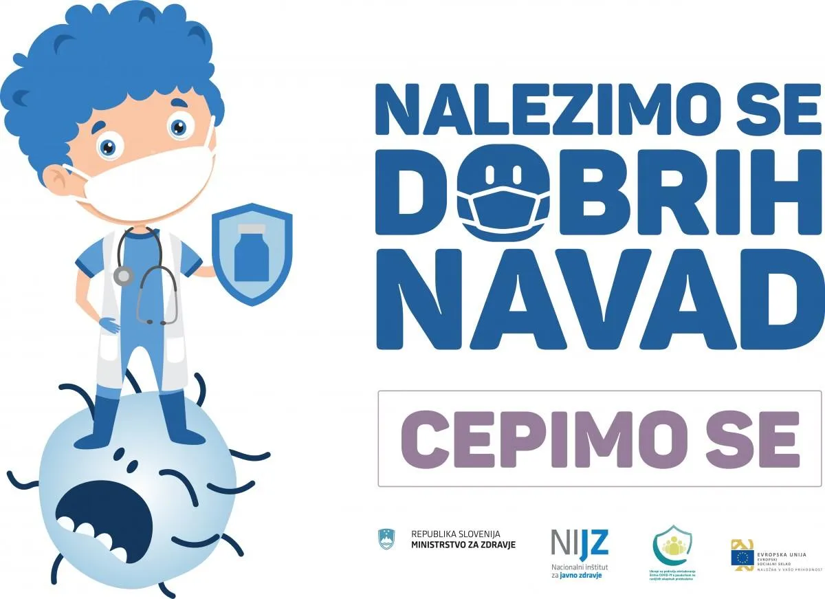 CEPLJENJE PROTI COVIDU-19 ZA NENAROČENE V PROSTORIH ZD GROSUPLJE, obvestilo z dne 16. 8. 2021