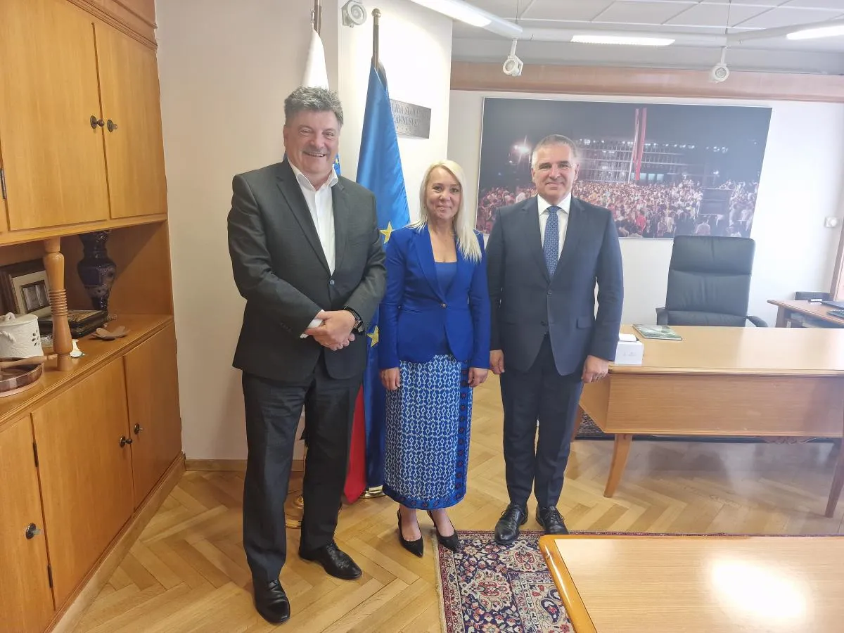 Delovni obisk pri predsedniku Državnega Sveta Republike Slovenije Marku Lotriču