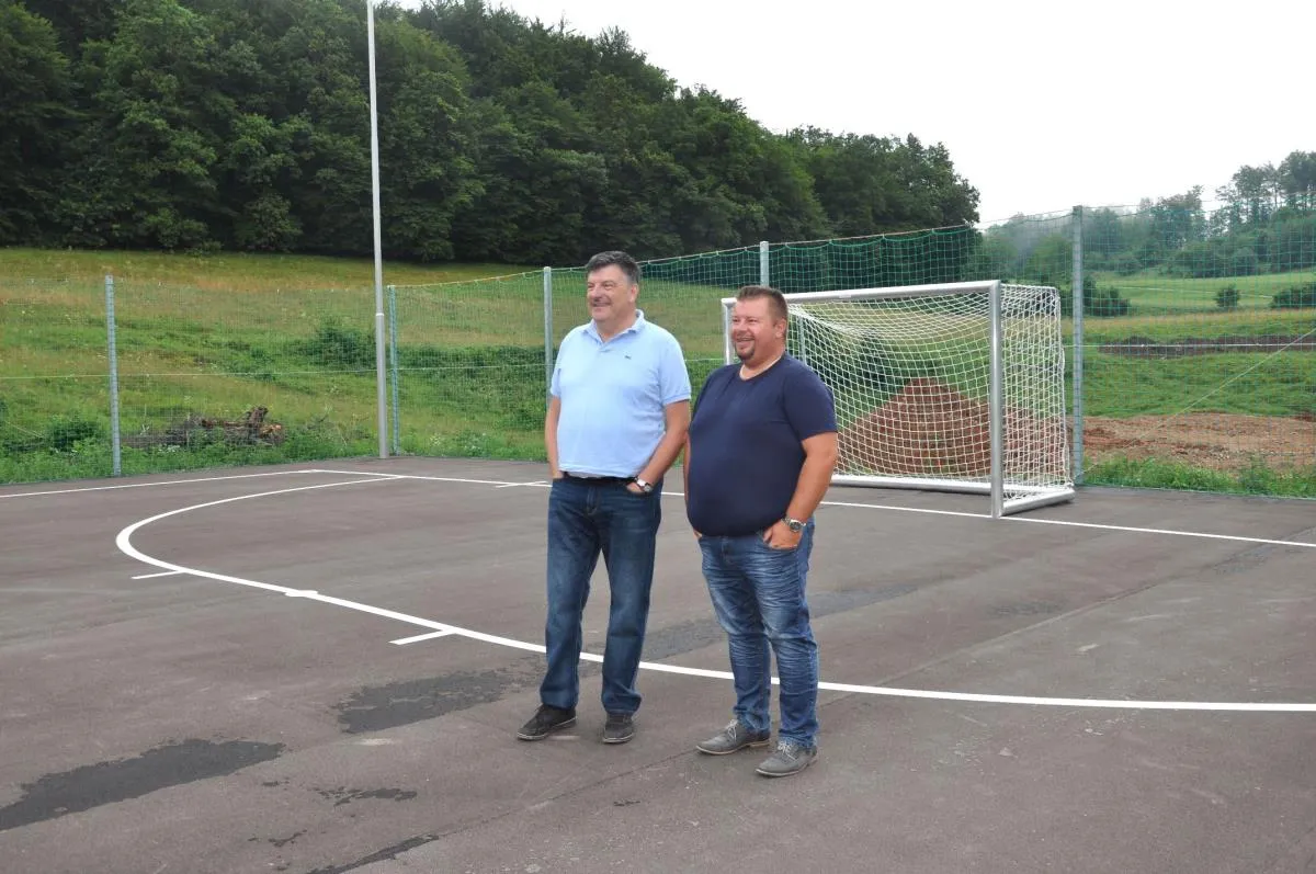 Krajanke in krajani Spodnje Slivnice kmalu z novimi športno rekreativnimi površinami