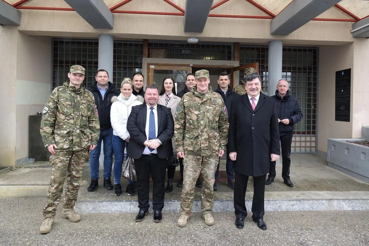 Na obisku enote Slovenske vojske, ki ima svoj sedež na območju naše občine