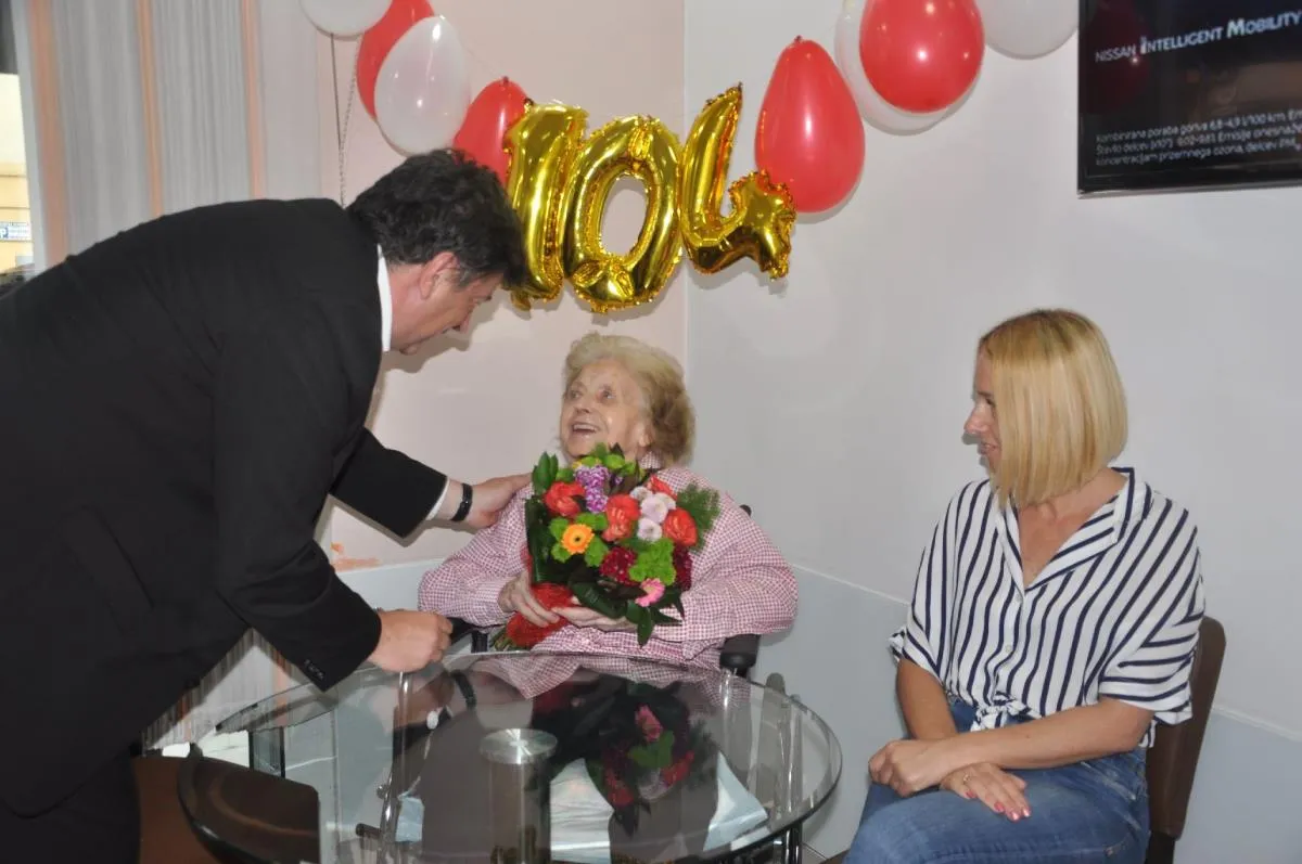 Naša občanka Antonija Perovšek praznovala 104. rojstni dan