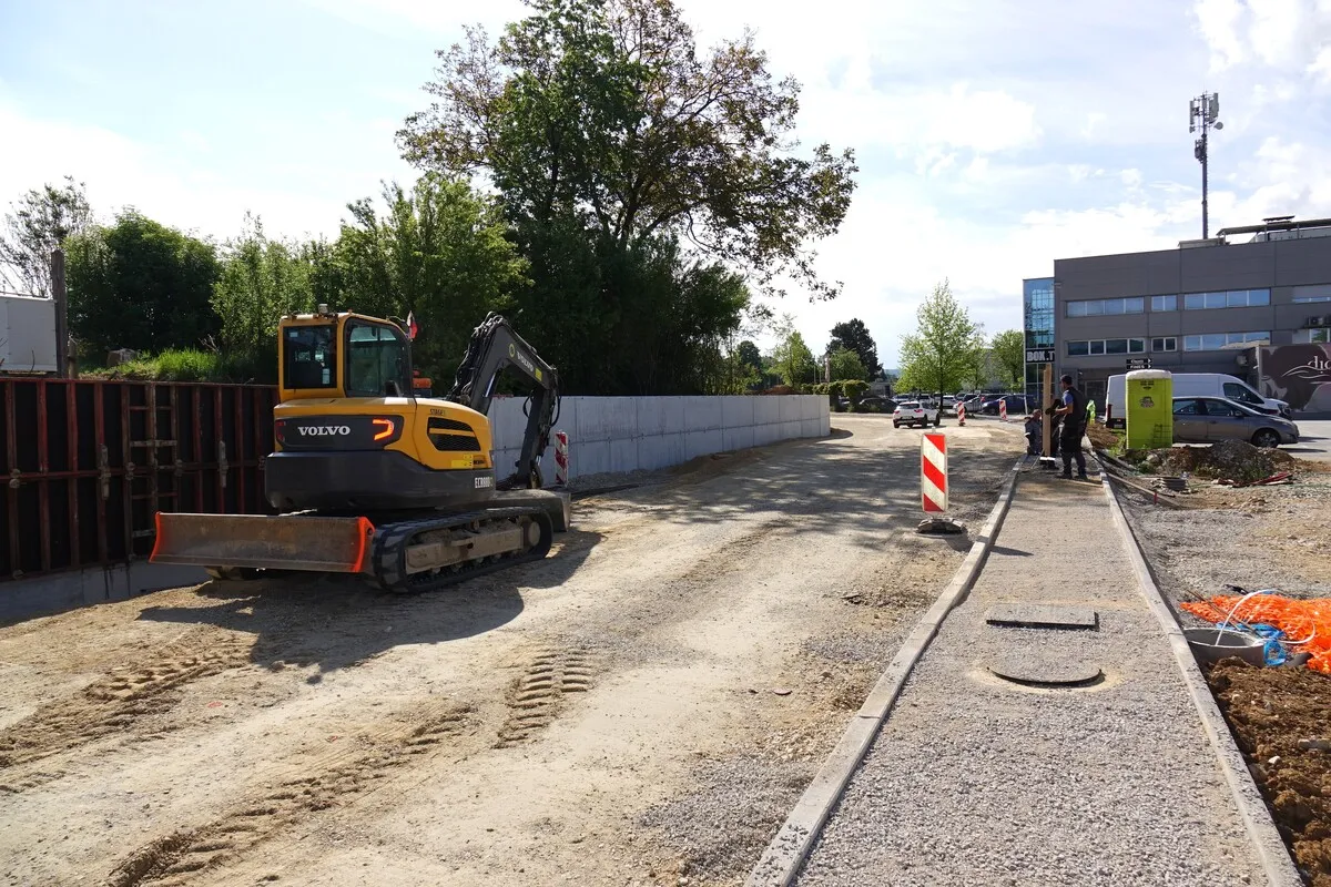Občina Grosuplje uspešno pridobila sredstva za sofinanciranje projekta obnove Industrijske ceste
