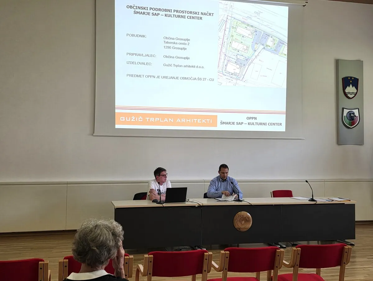 Občinski podrobni prostorski načrt Šmarje Sap – kulturni center – javna razprava