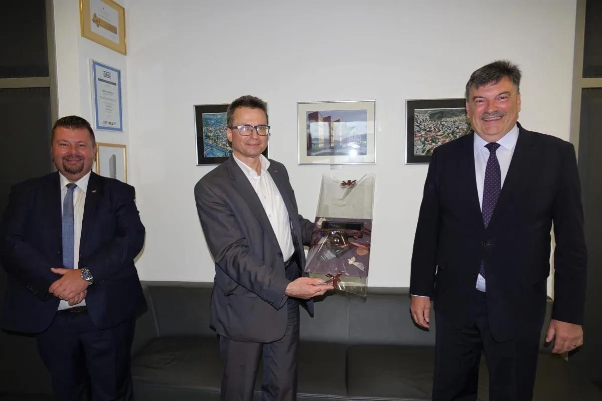 Obisk ministra, pristojnega za razvoj, strateške projekte in kohezijo, Zvonka Černača