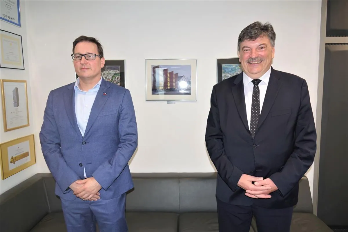 Obisk ministra za javno upravo Boštjana Koritnika