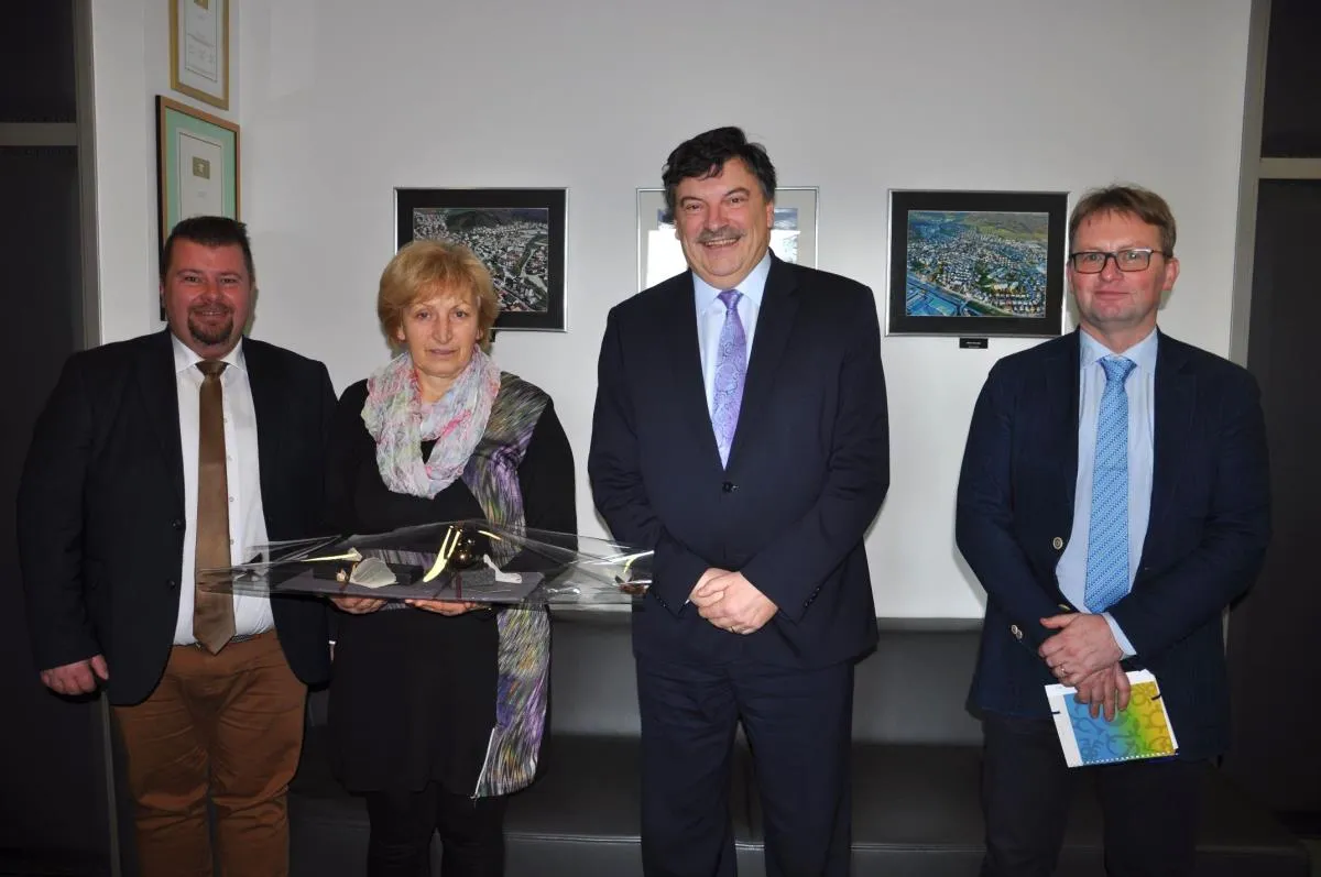 Obisk ministrice za okolje in prostor Irene Majcen na Občini Grosuplje