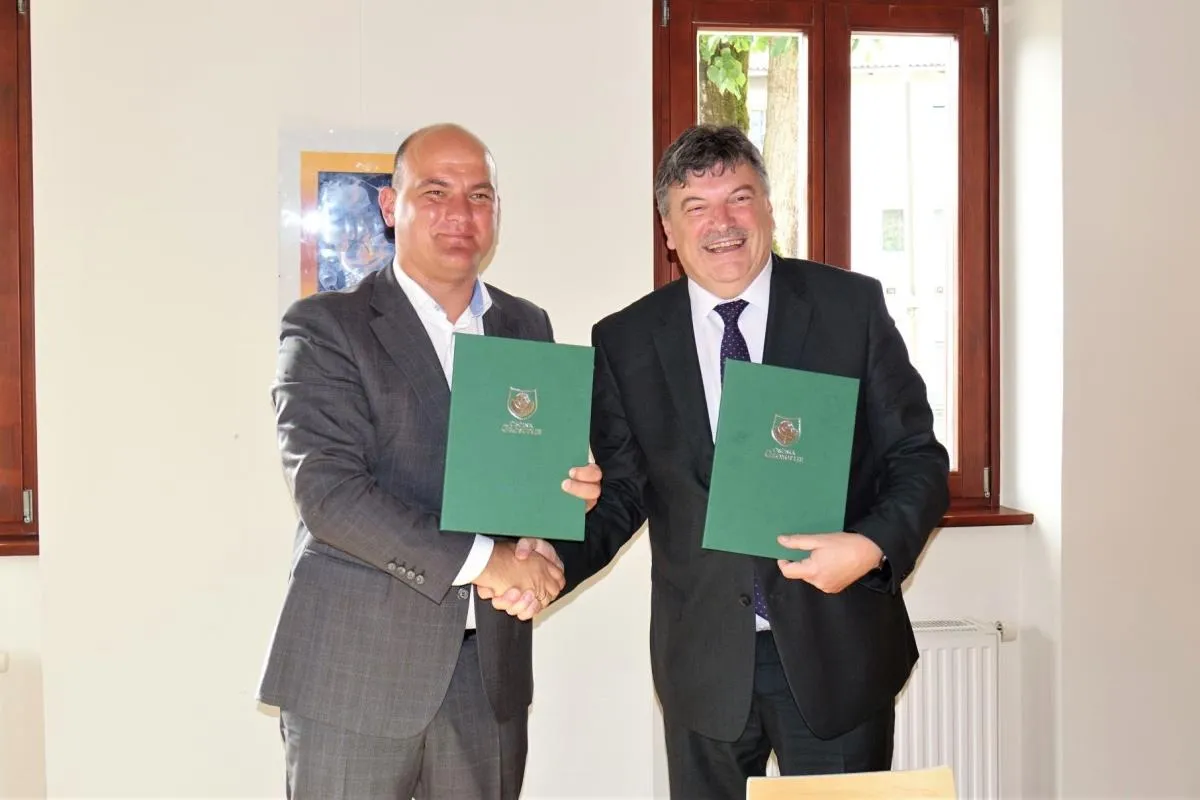 Obisk ukrajinske delegacije iz mesta Chortkiv in podpis Sporazuma o partnerskem sodelovanju