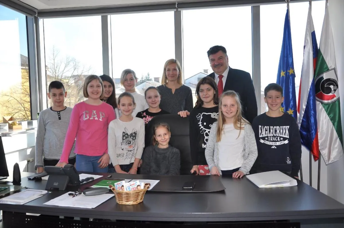 Obiskali so nas učenci 5. razreda Podružnične osnovne šole Žalna