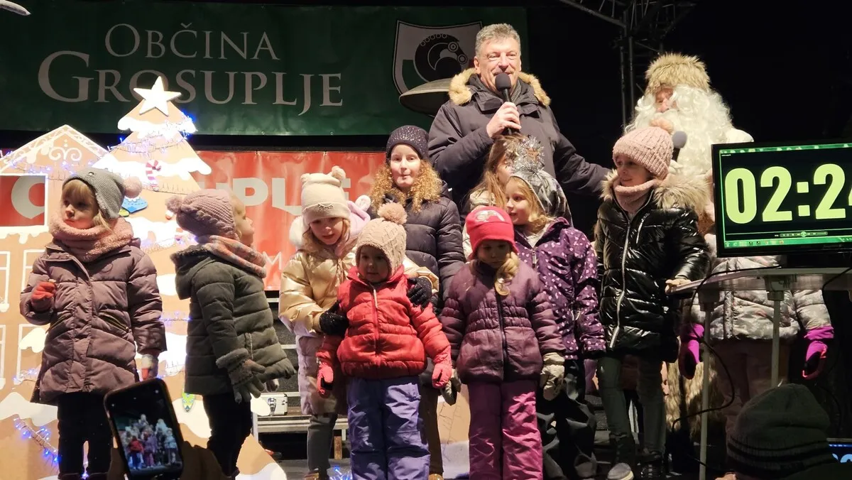 Otroško silvestrovanje in skok v novo leto