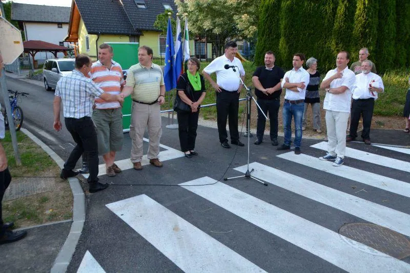 Otvoritev novih pridobitev na področju komunalne infrastrukture na Spodnjem Blatu
