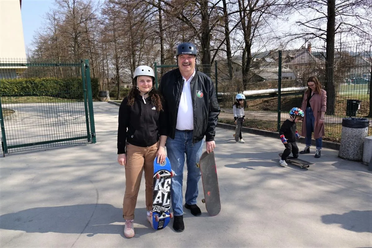Otvoritev prenovljenega skate parka Grosuplje, z delavnicami urbanih športov