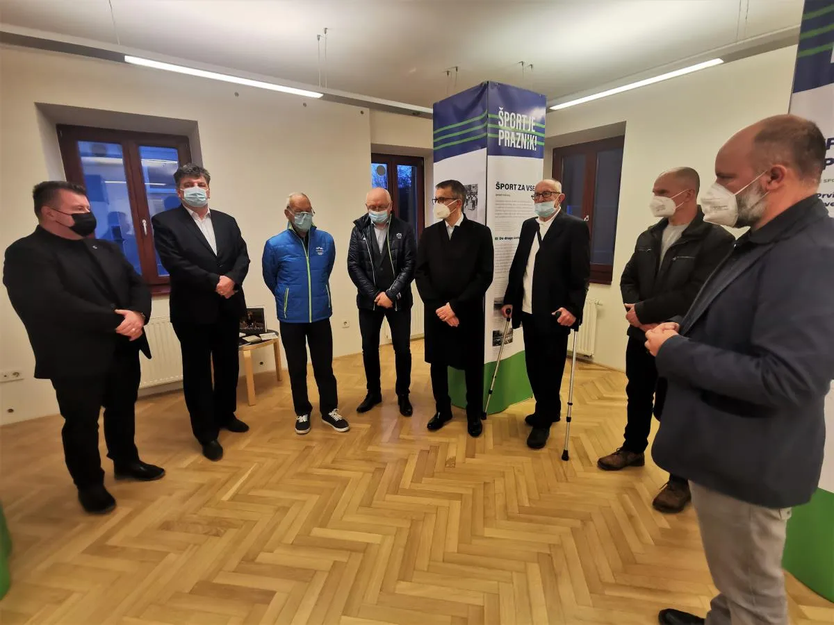 Otvoritev razstave ob 30. obletnici Olimpijskega komiteja Slovenije: Šport je praznik!