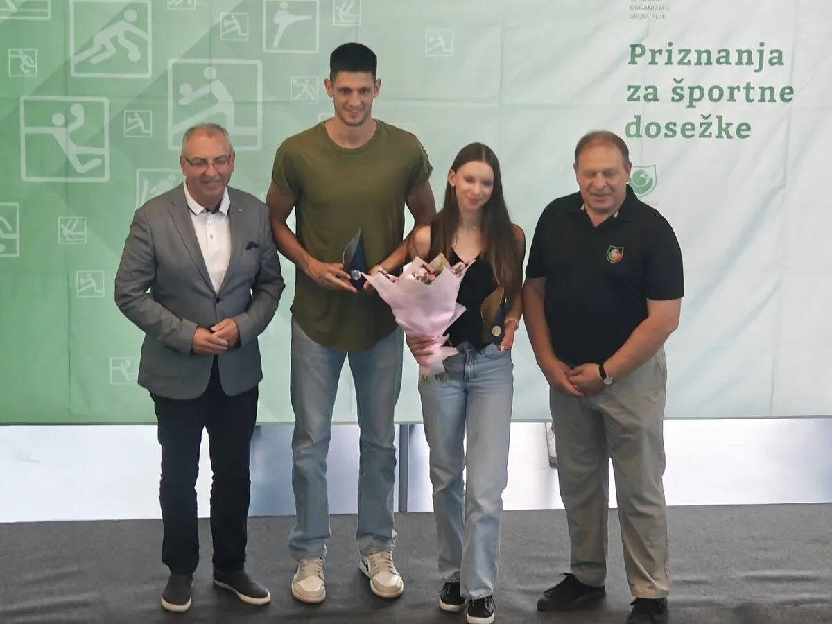 Podeljena priznanja najboljšim športnicam in športnikom občine Grosuplje za leto 2025
