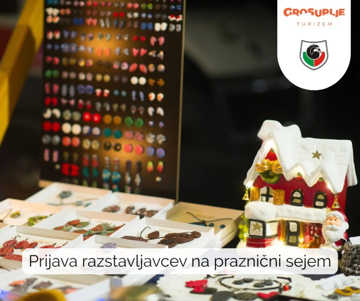 Praznično dogajanje v Grosuplju tudi letos: Poziv razstavljavcem in prodajalcem