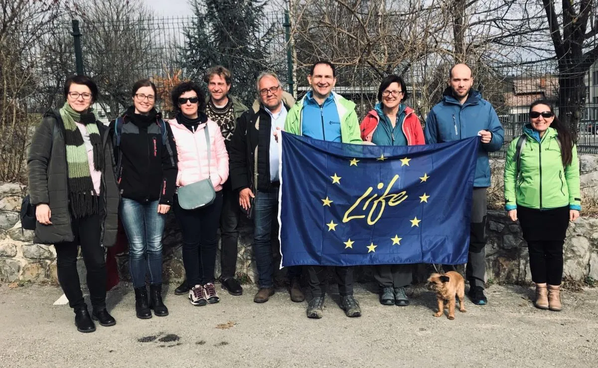 Projekt LIFE Amphicon: Na terenskem ogledu Krajinskega parka Radensko polje