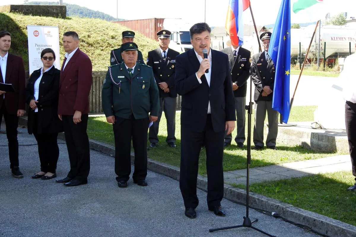 Proslava ob dnevu državnosti Območnega združenja veteranov vojne za Slovenijo Grosuplje