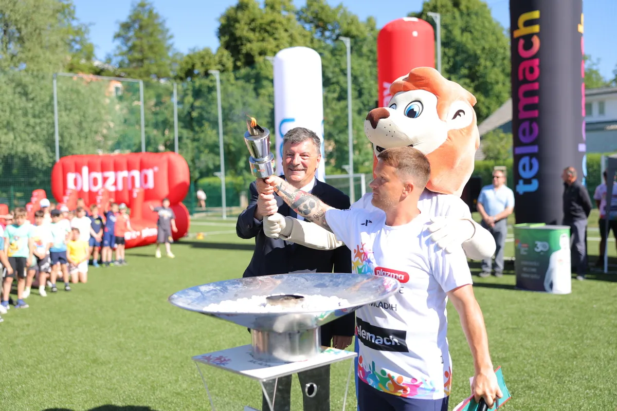 Športne igre mladih v Grosupljem tudi letos otvoril župan dr. Peter Verlič