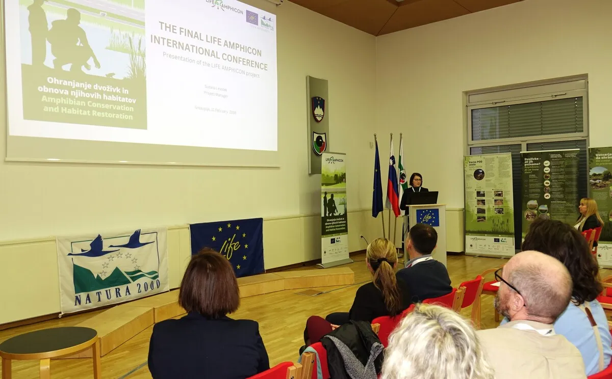 V Grosuplju se je pričela zaključna mednarodna konferenca projekta LIFE AMPHICON