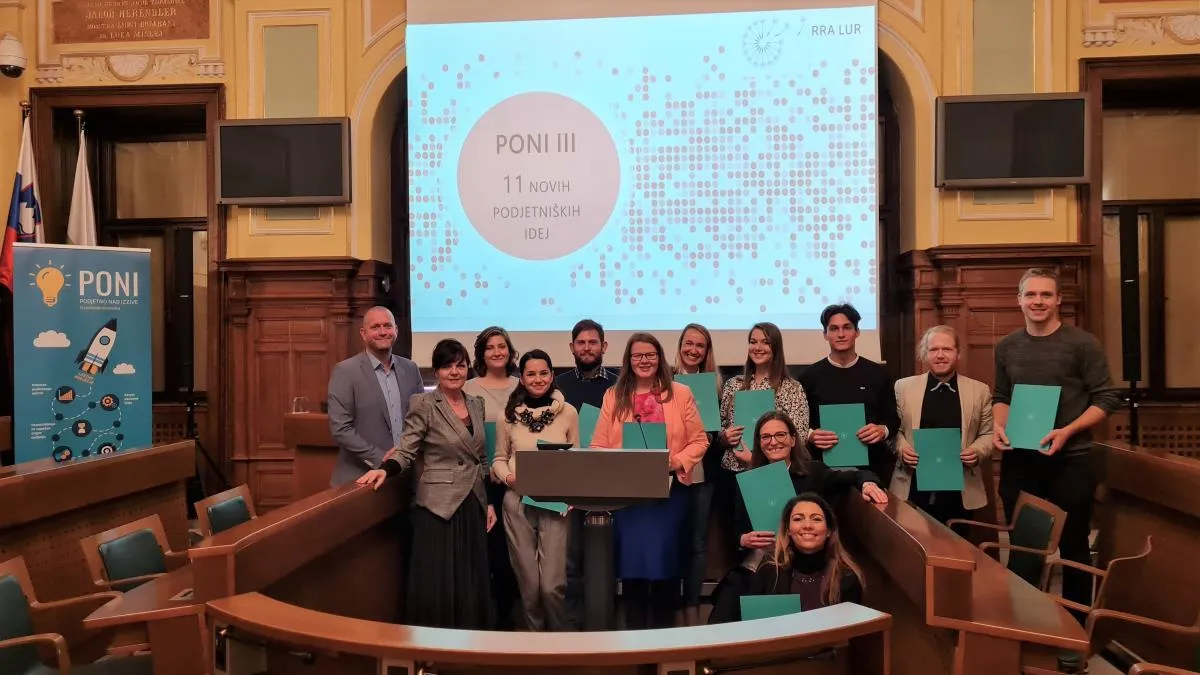 V Ljubljanski urbani regiji še enajst novih podjetniških idej, med njimi tudi ena iz občine Grosuplje
