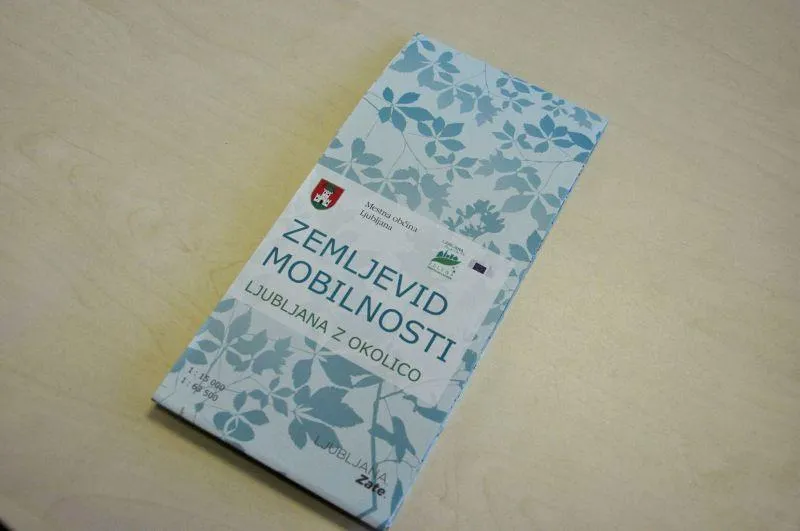 Zemljevid mobilnosti Ljubljane z okolico lahko dobite tudi v sprejemni pisarni Občine Grosuplje