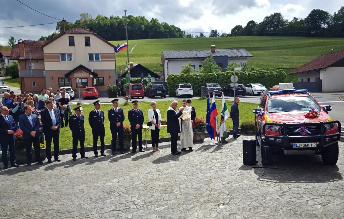 Župan dr. Peter Verlič: »Novo gasilsko vozilo bo pripomoglo k večji varnosti naših občank in občanov«