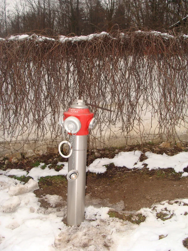 Zunanji priključek in hidrant