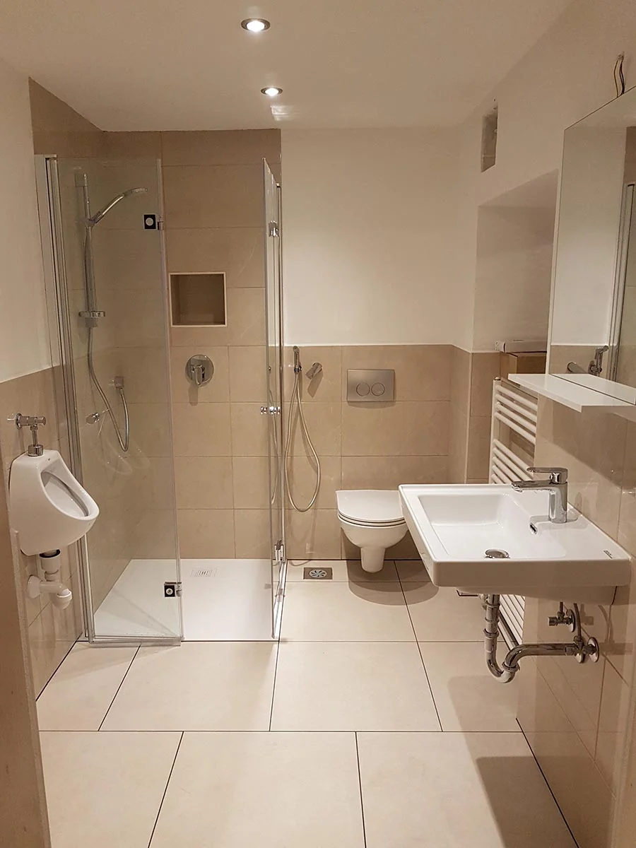 Dokončana kopalnica po adaptaciji