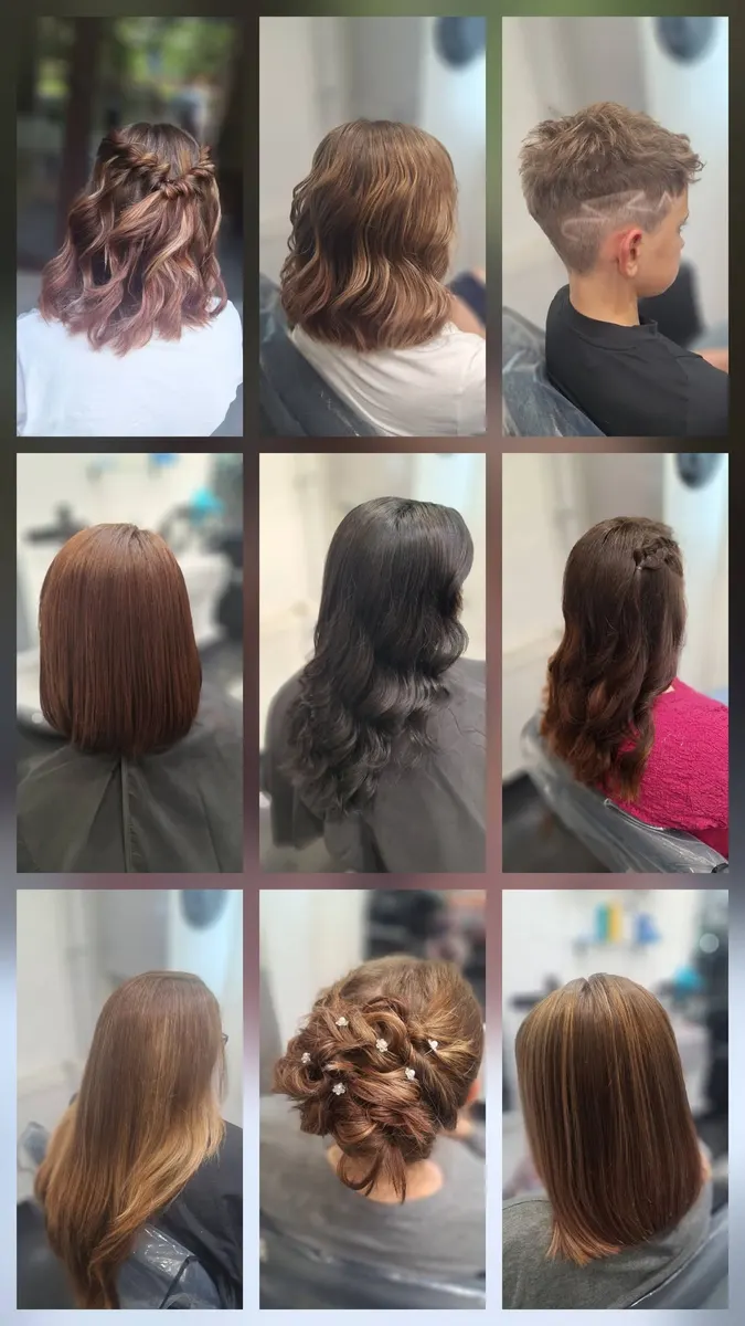 Izbor pričesk iz salona Hair Room Neli