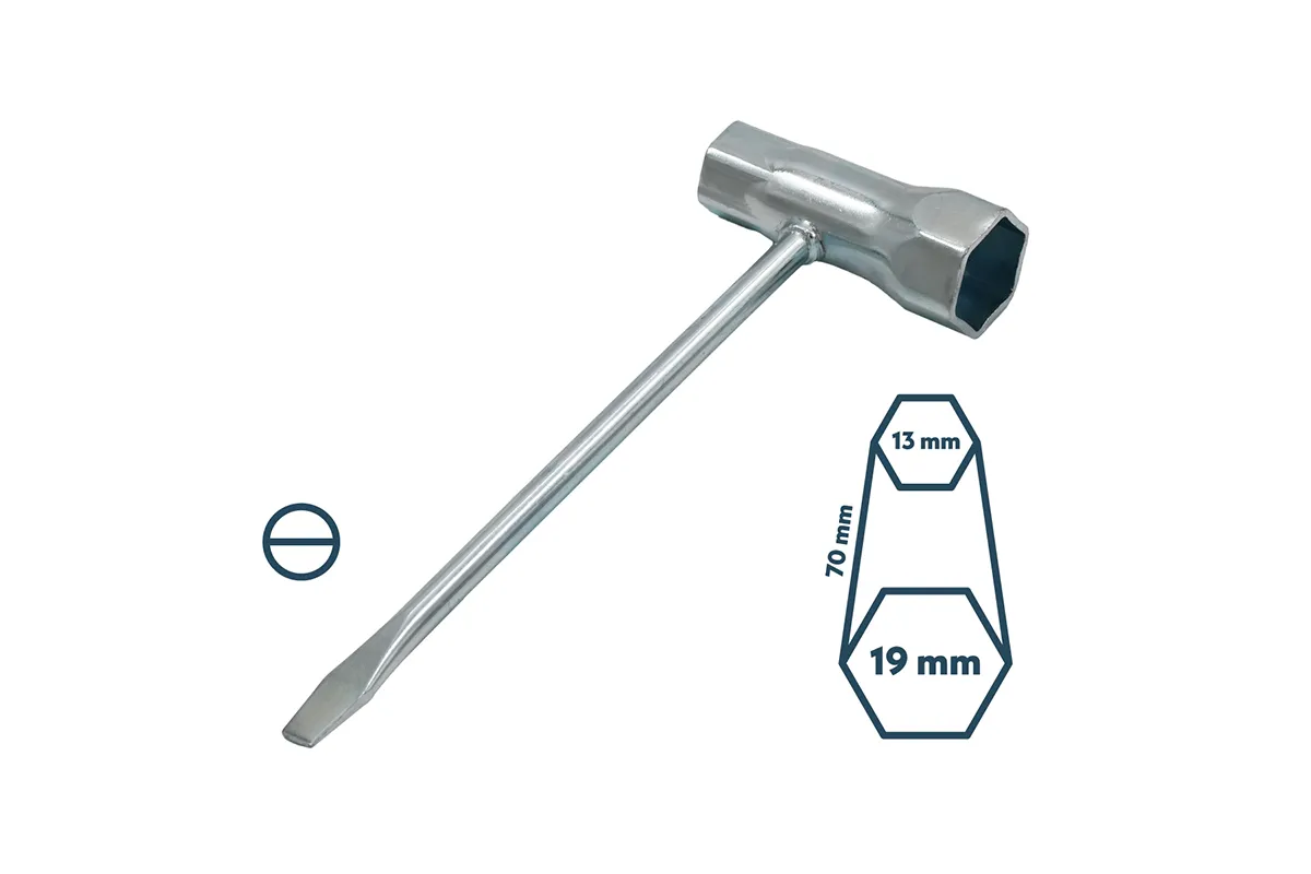 KLJUČ ZA SVEČKE A353 - 19 x13 x 70 085401 Villager