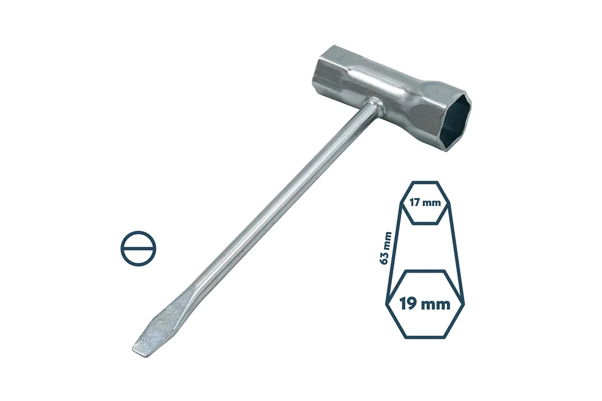 KLJUČ ZA SVEČKE A347 - 9 x 17 x 63 085407 Villager