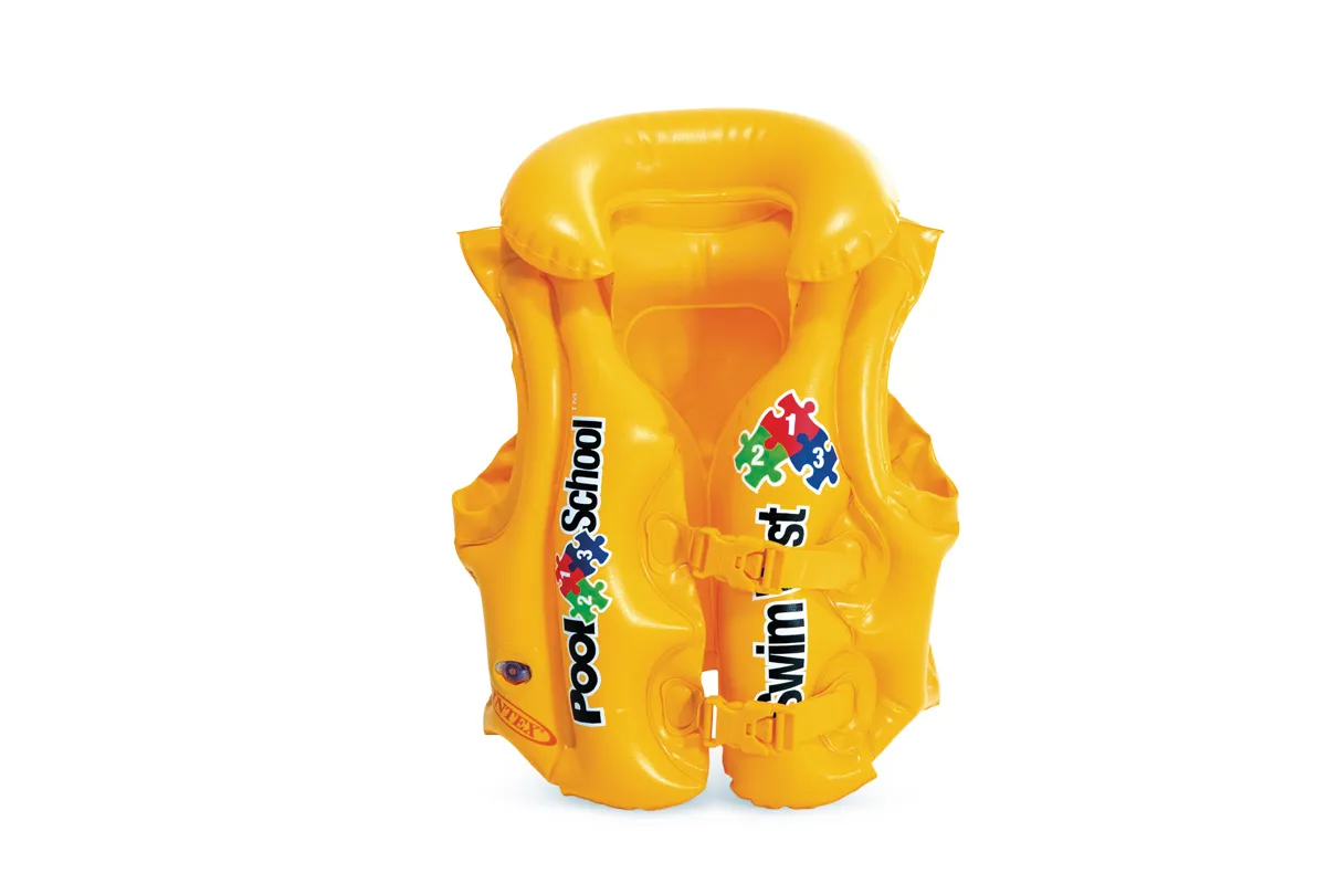 Plavalni jopič otroški napihljiv Deluxe Swim Vest