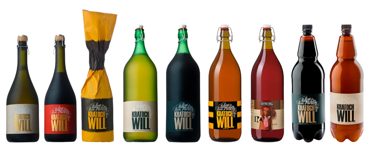 L'intera gamma di confezioni e formati più grandi di birra