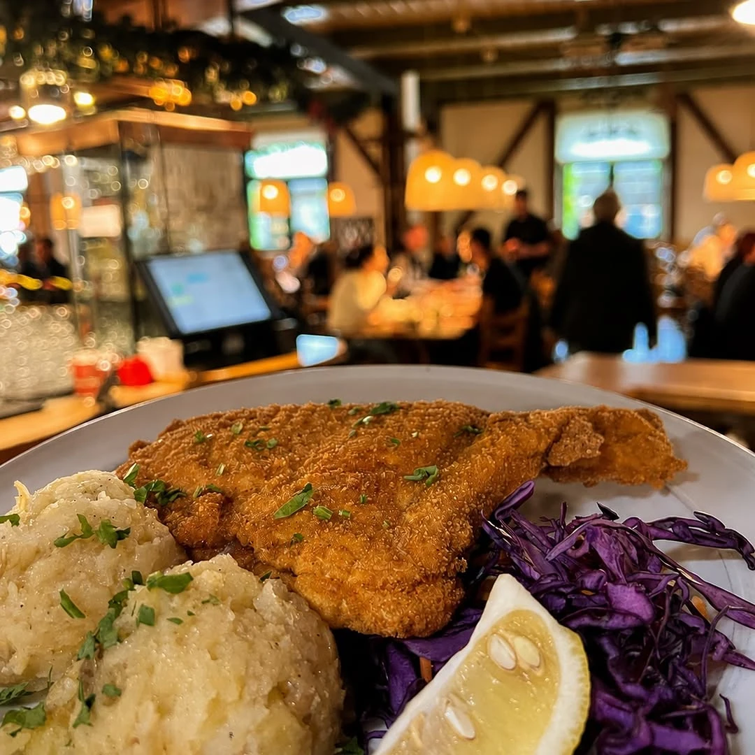 Pranzo della casa nella birreria BTC