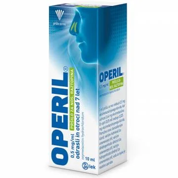 Operil® 0,5 mg/ml, pršilo za nos